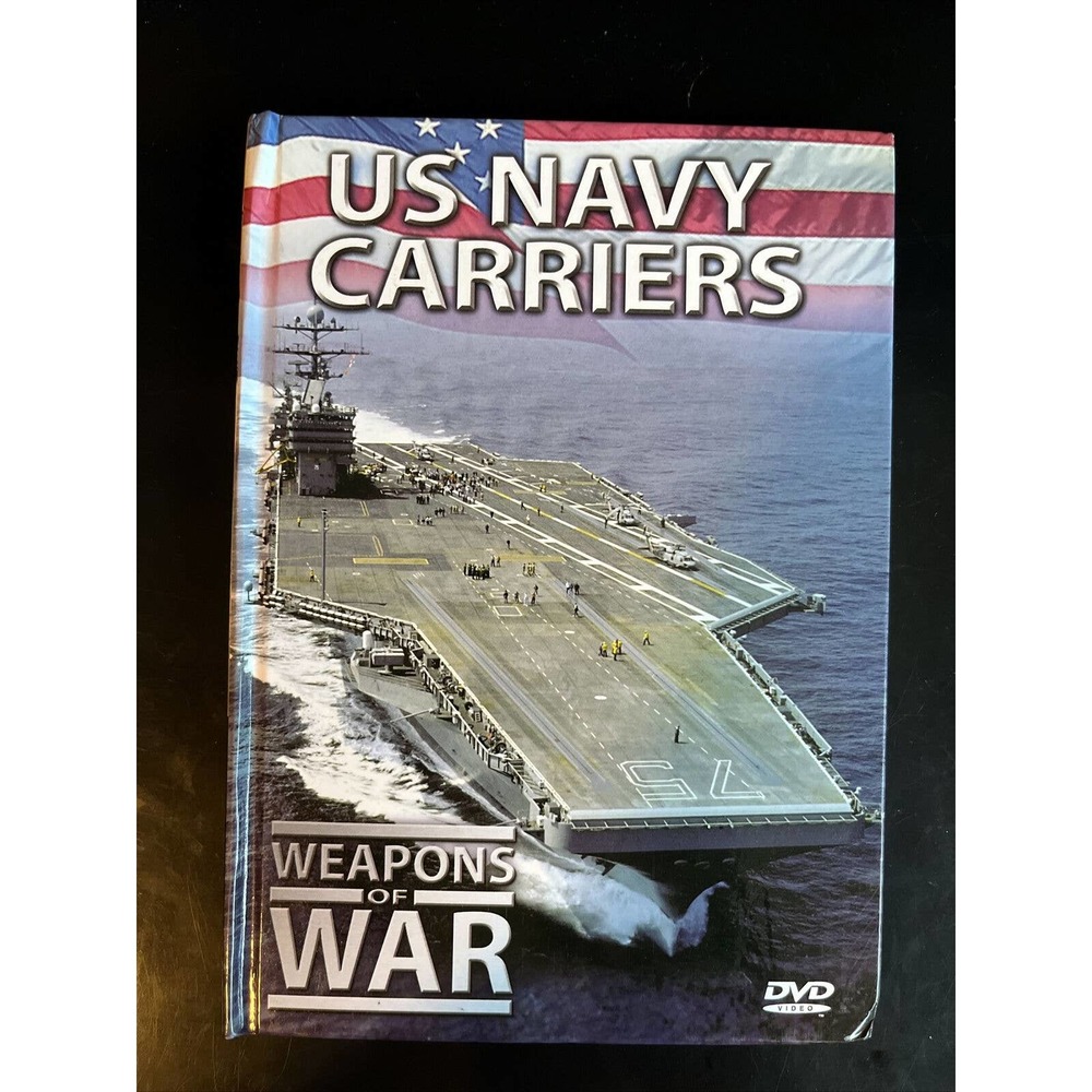 US Navy Carriers Weapons of War with Booklet - DVD
